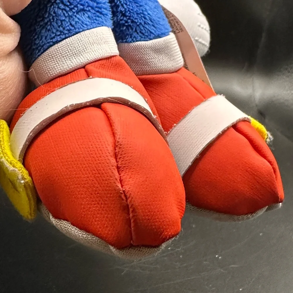 Sega Sonic Hedgehog Plush 30th Anniversary Jakks Pacific Stuffed Animal 9